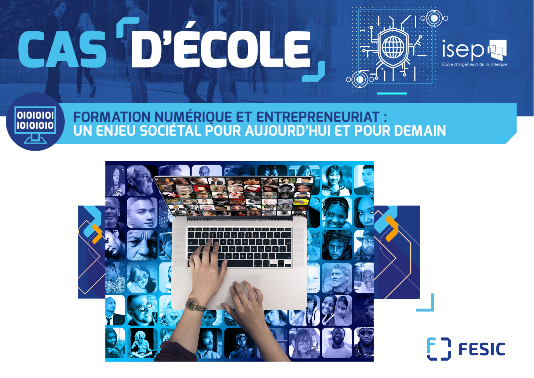 Les [cas d’école] FESIC : numérique responsable et entrepreneuriat à l’ISEP