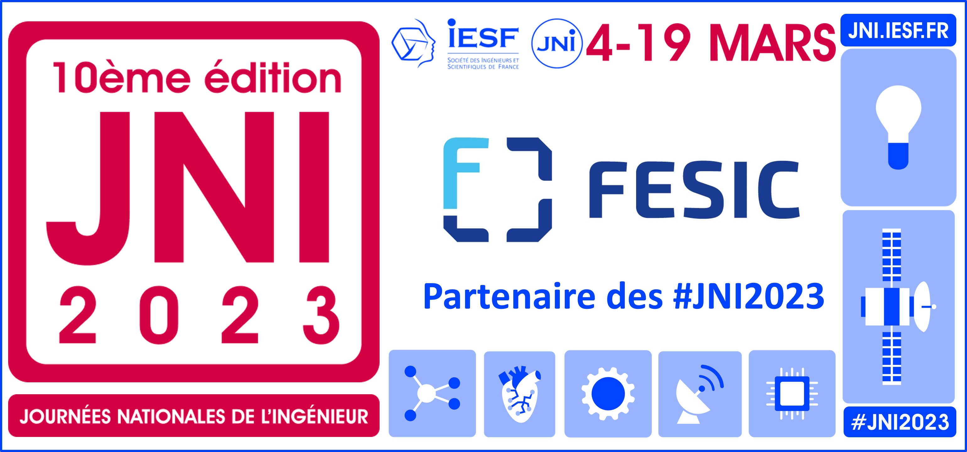 La FESIC partenaire des Journées Nationales de l’Ingénieur 2023 !