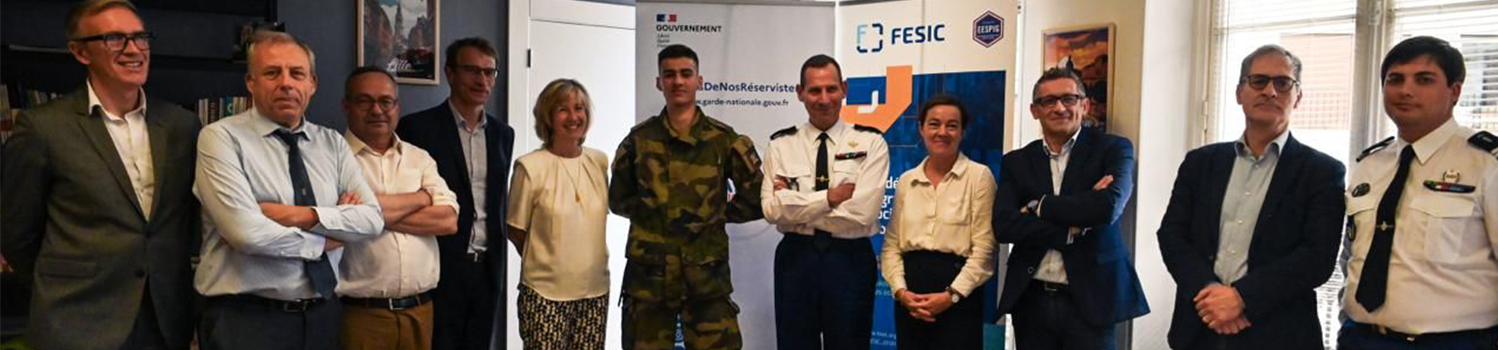 La Fesic devient partenaire de la Garde nationale, témoignage de Jules, étudiant et réserviste